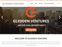 Tablet Screenshot of gledden.com
